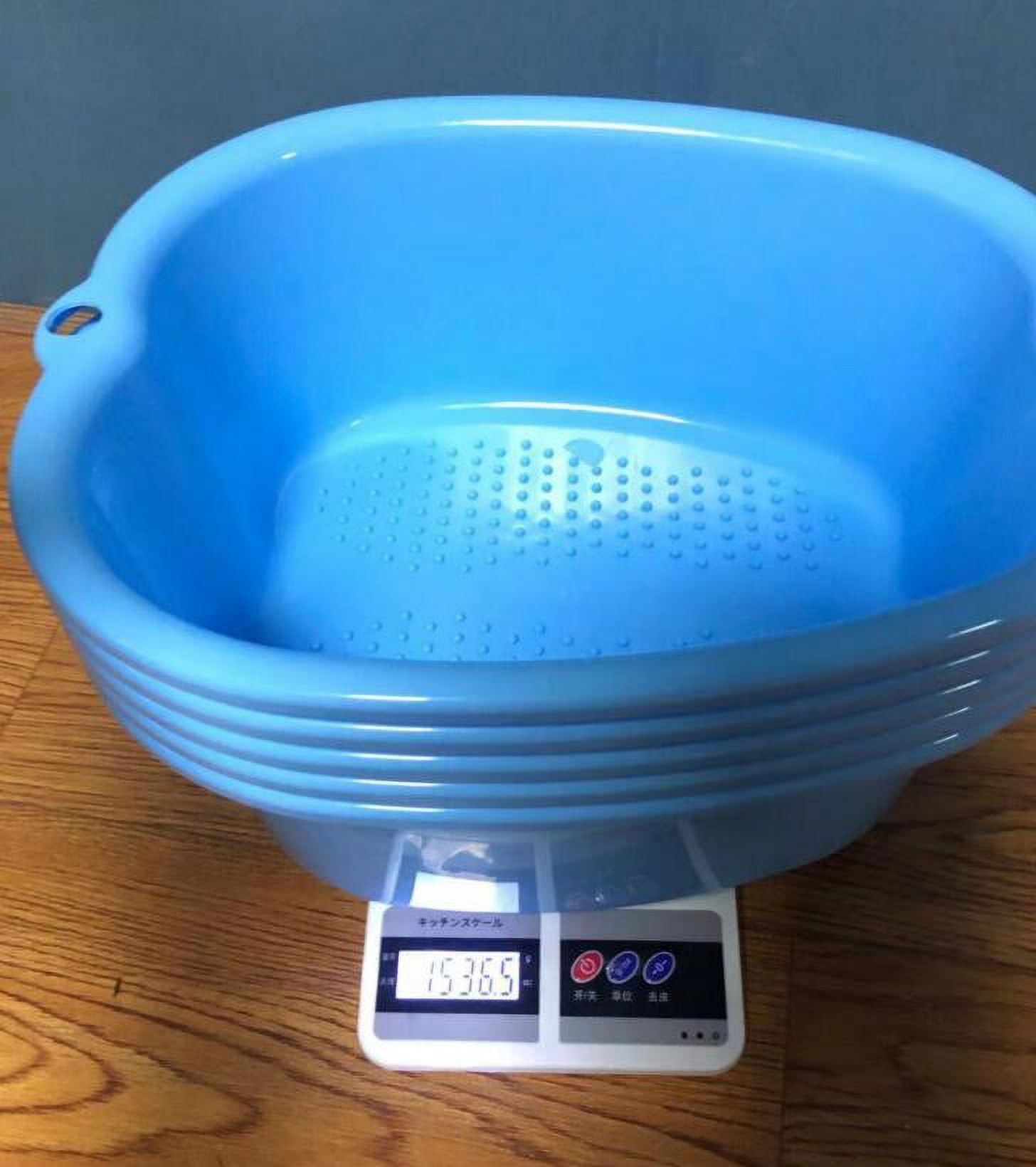 Large Foot Bath Bowl, Thick Solid Foot Basin For Pedicure, Detox And ...