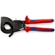 thumbnail image 1 of KNIPEX 95 31 250 Cortacables (tipo matraca) Con fundas en dos componentes Negro, lacado 250 mm, 1 of 1