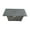 Gray 1, variant on Outdoor Heater 25'' H x 42'' W Steel Outdoor Fire Pit Table with Lid (Black),Patio Heater