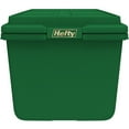 thumbnail image 2 of Hefty 28 gal Plastic Holiday Latched Storage Tote, Green, 2 of 5
