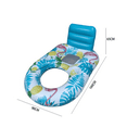 thumbnail image 3 of Inflatable Pool Floats Adults Light Solar Powered Swimming Chair Floaties 55 inch Large Float Night Lights Summer Beach Lounge Cup Holder, 3 of 7