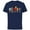 Navy, variant on Marvel Eat The Universe Avengers Summer Popsicles - Short Sleeve Cotton T-Shirt for Adults - Customized-White