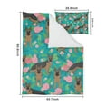 thumbnail image 5 of German Shepherd Dog and Flower Duvet Cover and Pillowcase Set for Single Bedding, Bedroom Accessories for Kids Teens, 5 of 5