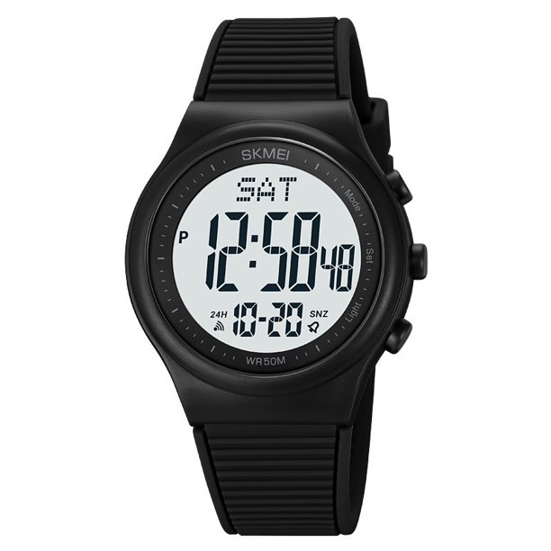 Reloj deportivo para hombre con carcasa transparente y diseño moderno para exteriores, reloj electrónico multifunción resistente al agua y muy vendido para hombre