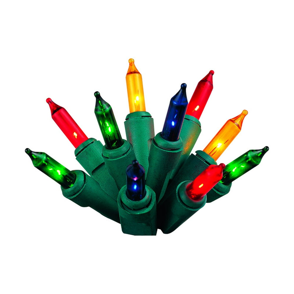 Celebrations Mini Light Set 20 Lights Multi 6.3' Ul Listed For Indoor