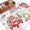 White Light Green Bright Red, variant on 5'x7' Area Rugs, Red Truck Christmas Indoor Outdoor Area Rug for Living Room Bedroom, Xmas Tree Botanical Wreath Retro Washable Bathroom Rugs Kitchen Floor Carpet Mats Home Decor Aesthetic