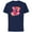 Navy, variant on Daisy Duck Varsity Oh So Stylish - Short Sleeve Cotton T-Shirt for Adults - Customized-Yellow