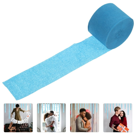 STRANDCHIC Party Streamers Paper Crepe Paper Streamer Blue 1Set
