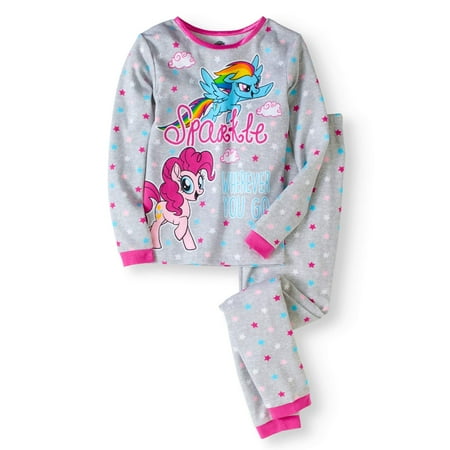 My Little Pony - Girls' Cotton Thermal Underwear 2pc Set - Walmart.com