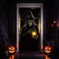 thumbnail image 2 of Halloween Witch Vampire Door Cover Banner Spooky Gothic Polyester Door Decor for Halloween Party ghost house Home Porch Indoor Outdoor Decorations, 2 of 7