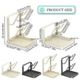 thumbnail image 3 of Kitchen Pot Lid Storage Rack Pot Lid Cutting Board Holder With Removable Tray Saving Kitchen Pot Cover Organizer Stand For Countertop Pan Lid Rack Universal Divider Kitchen Counter Organization, 3 of 9