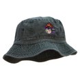 thumbnail image 5 of Iconic Shot Embroidered Bucket Hat - Dk Green OSFM, 5 of 5