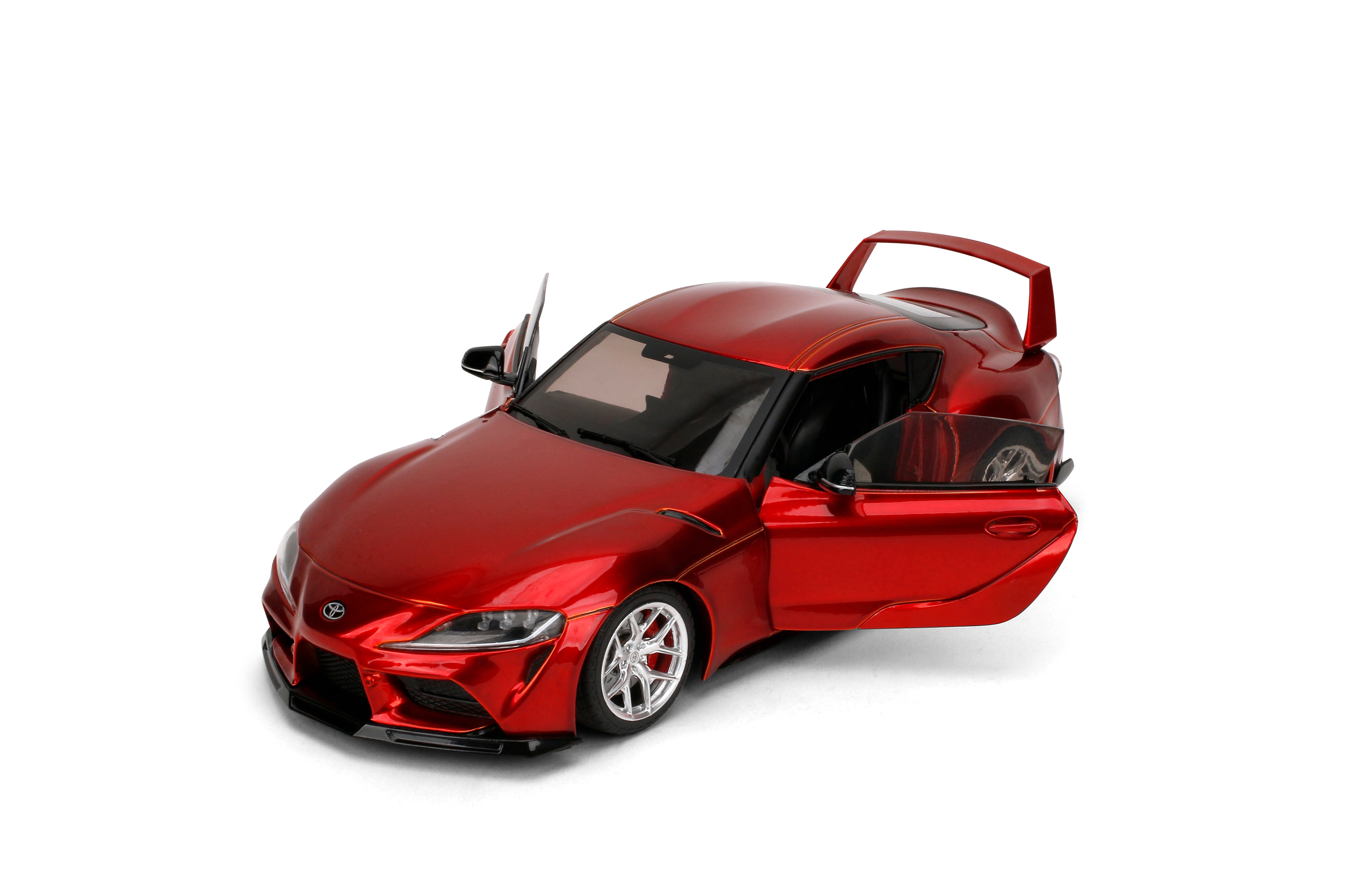 Jada Pink Slips Toyota Supra MK5 - 1:18 Scale Diecast Model with Opening Doors and Working Steering - for Collectors and Enthusiasts 14+