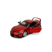 Jada Pink Slips Toyota Supra MK5 - 1:18 Scale Diecast Model with Opening Doors and Working Steering - for Collectors and Enthusiasts 14+