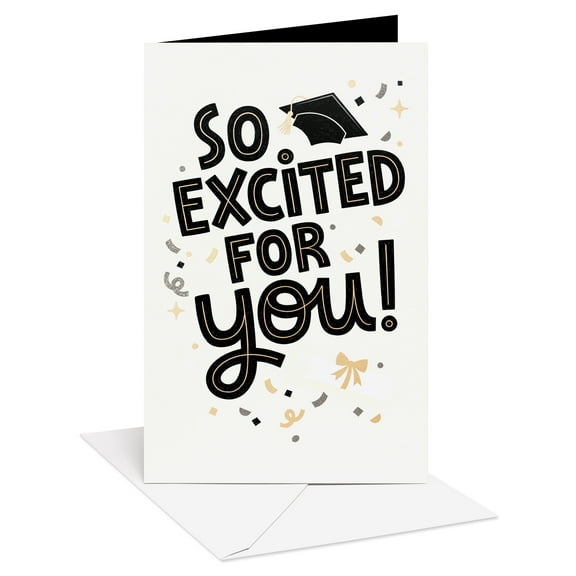American Greetings Graduation Card for Graduate (So Excited for You!)