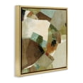 thumbnail image 3 of Stupell Industries Cliff Walk Earthy Composition Gold Framed Floater Canvas Wall Art design by Suzanne Nicoll, 18 x 18, 3 of 9