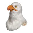 thumbnail image 2 of Cubierta de cabeza de águila,Máscara de cabeza de águila calva,máscara novedosa de pájaro animal,Tocado de disfraz de cosplay de carnaval de Halloween,Máscara de látex para mascarada, 2 of 10