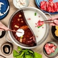 thumbnail image 2 of Miangastore Hot Pot with Divider Stainless Steel Hot Pot Divided Hot Pot Pan Household Hot Pot Stock Pot, 2 of 9