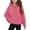 solid, variant on SROBPTY Teen Girls Jacket Solid Hooded Long Sleeve Zip Up with Pockets
