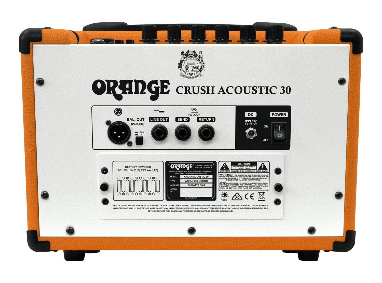 Orange Amplification Crush Acoustic 30 30-Watt 1x8" Acoustic Combo Amplifier (Orange)