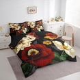 thumbnail image 3 of Homewish Vintage Flowers 7pcs Bedding Comforter Set For Boys Girls,Colorful Floral Blossoms Queen Bedding Sets Super Cozy,Spring Garden Queen Sheet Sets,Luxury Bedroom Decor,Reversible, 3 of 8