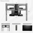 thumbnail image 3 of VIVO Black Electric Adjustable TV Above Fireplace Mount for 37" to 70" Screens, 3 of 8