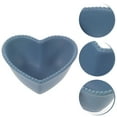 thumbnail image 3 of USHOBE Decorative Ceramic Heart Shaped Bowl For Casual Gathering 1Pcs 4.5x3.7x2.1in, 3 of 8