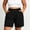 A15 Black, variant on Women's Casual Summer Shorts High Waisted Elastic Drawstring Lounge Sweatshorts with Large Pockets Flattering Activewear for Workout Running Gym and Everyday Comfort Wear