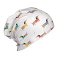 thumbnail image 2 of Sikiie Dachshund Dog Puppy Toddler Beanie Kids Beanie Hat Warm Winter Hats for Boys Girls Knit Cap, 2 of 7