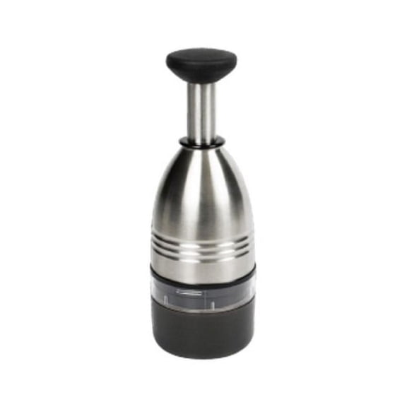 Winco Stainless-Steel Rotating Chopper, 3", Silver