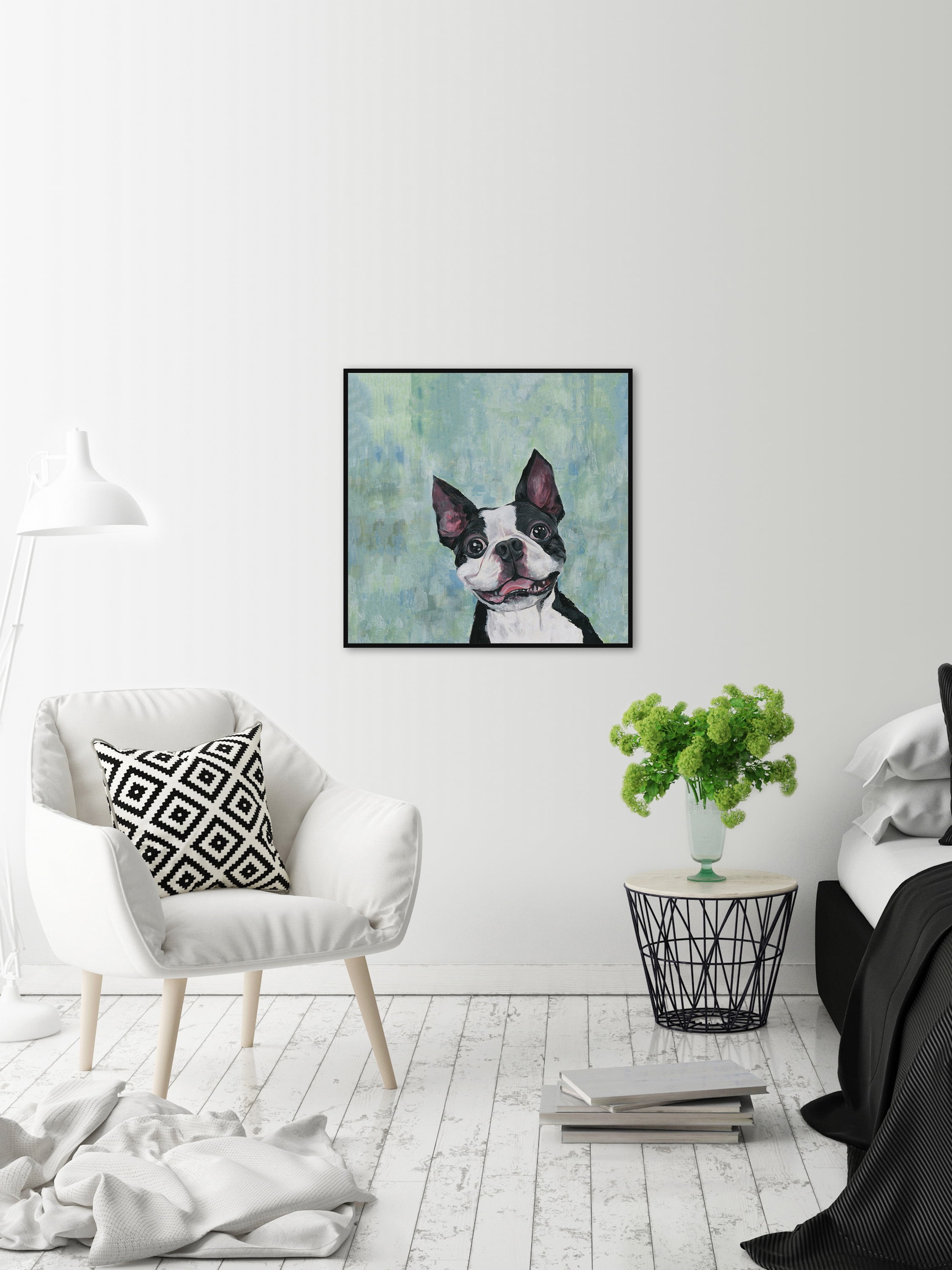 Marmont Hill "Surprise!" Floater Framed Painting Print on Canvas