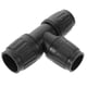 thumbnail image 1 of Conector de 3 vías para tendedero de ropa, conector de plástico resistente, acoplador universal para tendedero de ropa, pieza de conexión de 3 vías, accesorio para toldo., 1 of 7