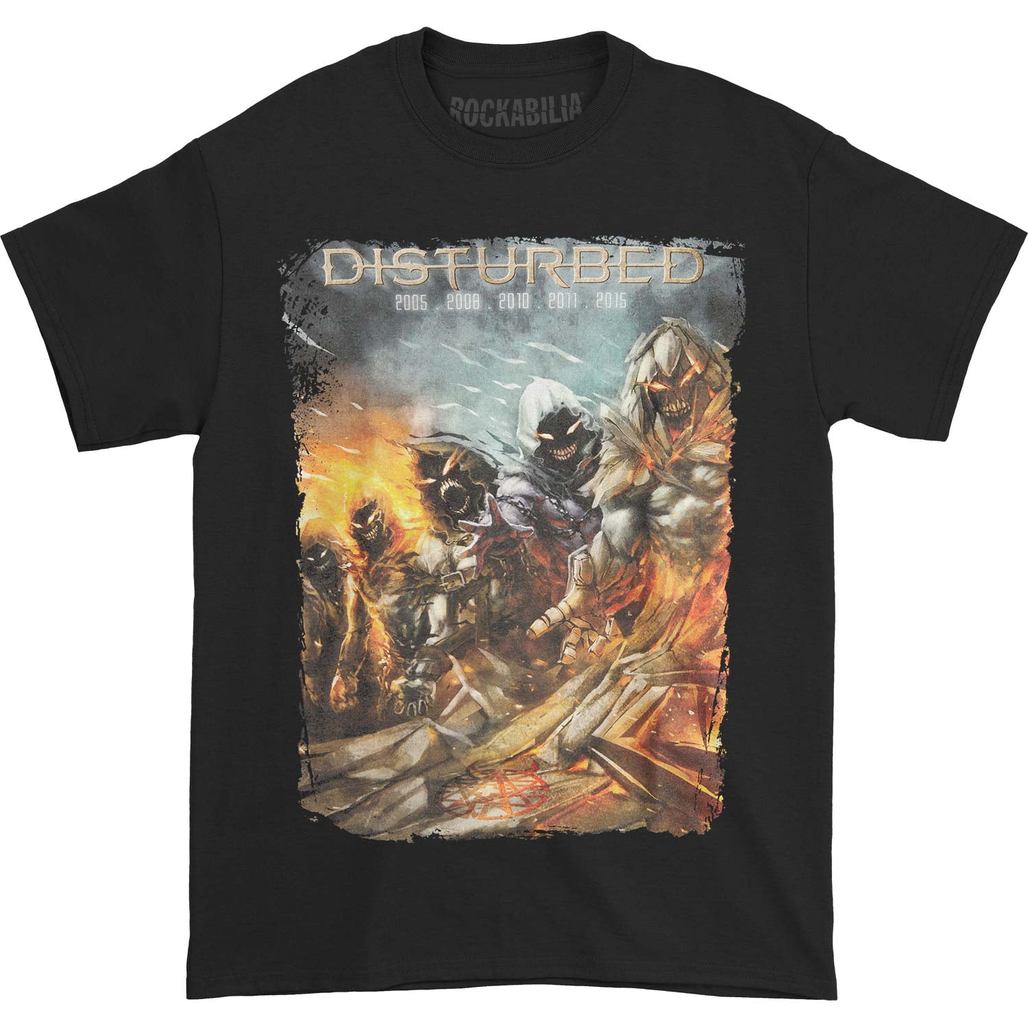 Disturbed - Disturbed Men's Evolution T-shirt Black - Walmart.com ...