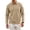 Khaki, variant on Men's Golf Polo Shirts Long Sleeve Stretch Lightweight Casual Pullover Tee