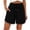 *Gray, variant on Women’s Drawstring Elastic High Waist Athletic Shorts with Pockets,Casual Quick Dry Workout Gym Shorts Green,Women's Plus XXL
