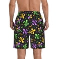 thumbnail image 3 of Naloa Mardi Gras Carnival4 Men's Beach Shorts, Surfing shorts, Swim trunks, Quick Dry Swim Trunks for Surfing Beach Fun - XX-Large, 3 of 9