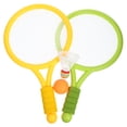 thumbnail image 3 of 1 Pair Kids Tennis Kits Plastic Tennis Racket with Ball Children Outdoor Toy, 3 of 8