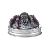 Mason Jar Halloween Lids - Decorative Lids for Regular/Standard Jar - Spider.  Multiple Choice including Pumpkin, Spider, Raven, Witch's Hat, Eyeball & Skull