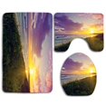 thumbnail image 1 of ABPHQTO Awesome DeeWhy Beach Australia Juego de alfombras de baño de 3 piezas Alfombra de baño Alfombra de contorno y tapa de inodoro ABPHQTO Cont-CHAPPLE-34544, 1 of 2