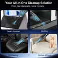 thumbnail image 7 of FLORAY Cordless Handheld Car Vacuum Cleaner, Portable Car Vacuum with Reusable HEPA Filter & 5 Attachments, Black, 7 of 7