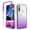 Purple, variant on Moto G Fast Case, Rosebono Full-Body Rugged Ultra Transparency Hybrid Protective Case With Built-in Screen Protector for Motorola G Fast (Red)