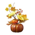thumbnail image 2 of SUNSIOM Pumpkin Decor Set, Fall Harvest Decorations for Home Table Wedding DIY Autumn Halloween Thanksgiving Decor, 2 of 8