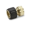 thumbnail image 1 of Conector para manguera de latón 3/4 Karcher para mangueras de jardín 1 pza, 1 of 3