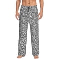 thumbnail image 1 of Balery Weave Geometric Pantalones de pijama para hombre, pijama ultraligero, pantalón de descanso-Large, 1 of 6