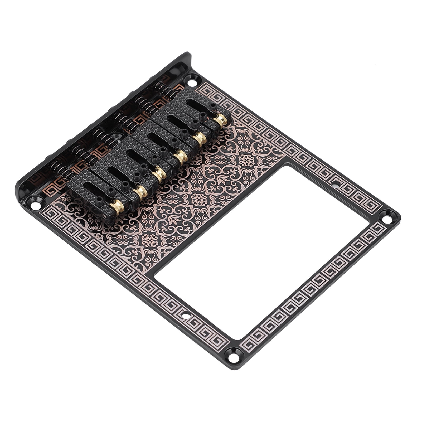 Saddle Guitar Bridge Humbucker Pickup Slot for TL Telecaster Electric Guitars Black Kaleidoscop