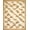 Brown Beige, Pattern 2, variant on ODIKA Beige Cream Frond Mirrored Symmetry Trellis Grid Rectangular Non-Slip Flatwoven for Living Room, Under Sectional, Family