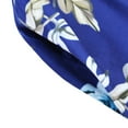 thumbnail image 6 of SYNPOS 4-13T Girls Floral Print Long Sleeve Boho Empire Waist Midi Dress with Pockets, 6 of 8