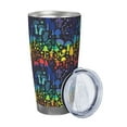 thumbnail image 2 of Vsdgher Magical Mushrooms and Flowers 20 Oz Stainless Steel Vacuum Insulated, Travel Mug Coffee Cup for Home, Office, Outdoor Works Great for Ice Drinks and Hot Beverage -Without Straw, 2 of 8