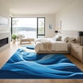 thumbnail image 3 of ODIKA 3'x5' Machine Washable Non-Slip Area Rug, Contemporary Blue High Traffic Rug with Pad, Blue, 1063961, 3 of 8