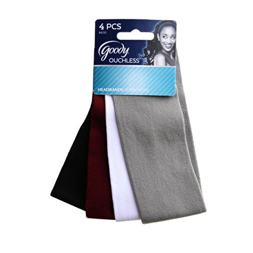Goody Ouchless Hairwrap Lycra 4 Count
